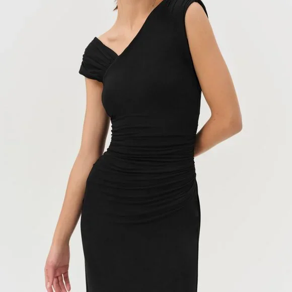 For Love & Lemons Genesis Maxi Dress M / Black